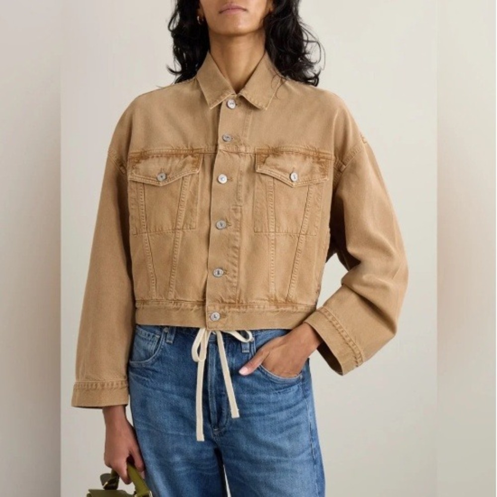 Citizens of Humanity Quira Jacket Womens XS Topaz Oversized Earthy Minimalist